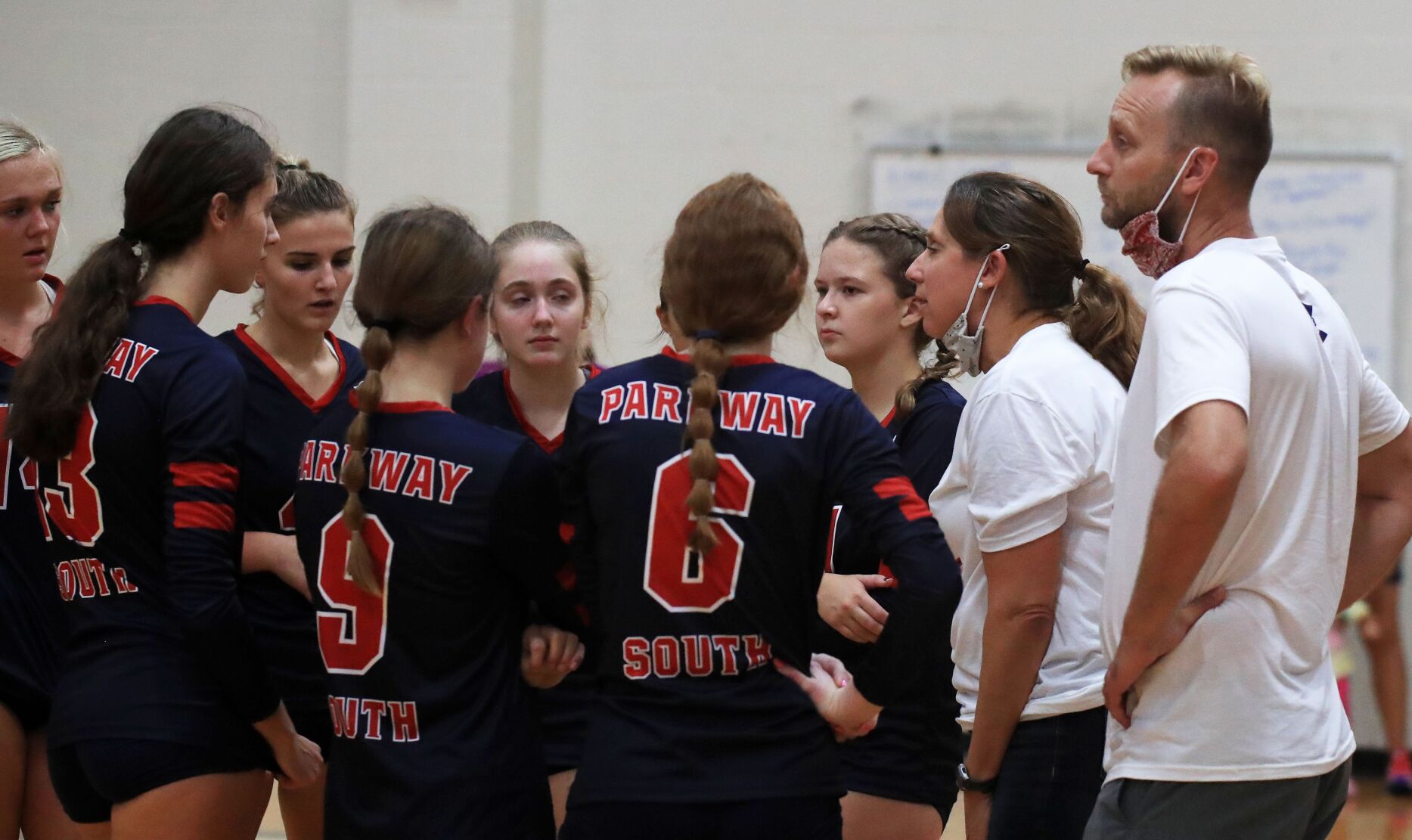 Kirkwood vs. Parkway South girls volleyball